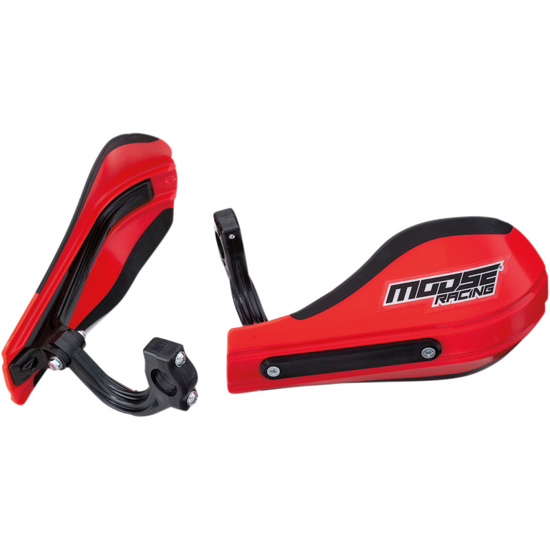 MOOSE OFFROAD 0635-1558 53-226 Roost 2 Handguards Handguards - Roost 2 - Red