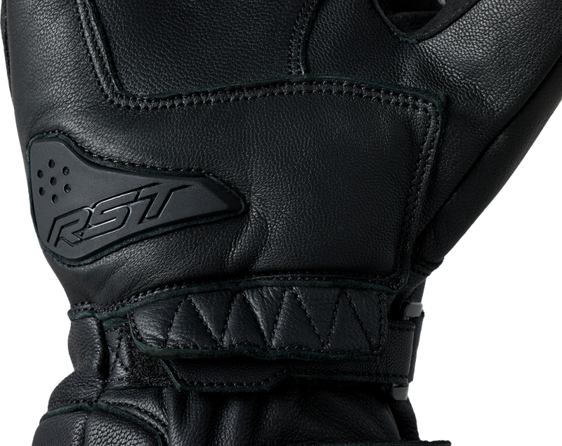 Rst 556-3424007 103424BLK-07 LADIES S1 CE GLOVE BLACK/BLACK WATERPROOF MD