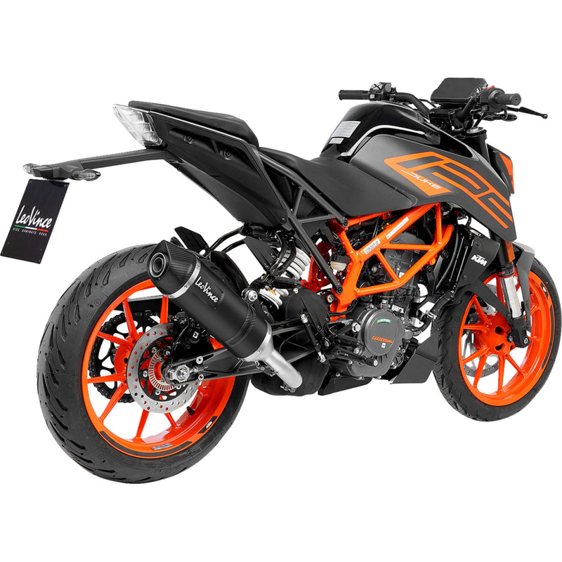 Leovince LV One Evo Muffler - 14393EBU KTM 125 Duke / 390 Duke 2021-2023