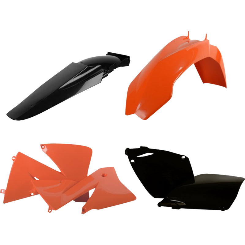 Polisport Body Kit - 90101 KTM EXC 125 / EXC 200 / EXC 250 / EXC 300 2001-2002