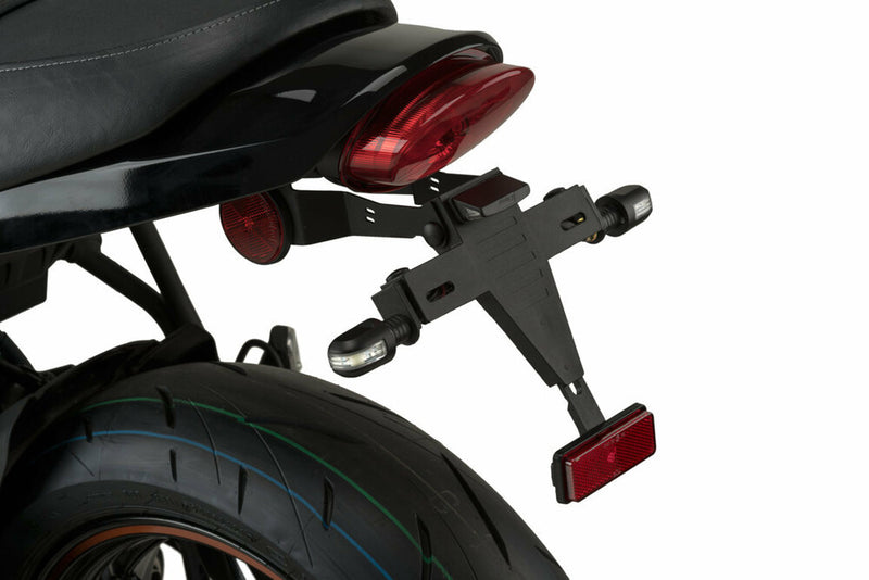 Puig Hi-Tech Parts Fender Eliminator Kit Black - 21119N Kawasaki Z650RS / 650 2022-2023