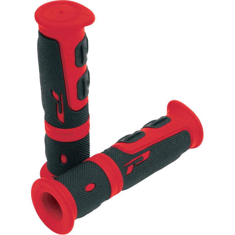 PRO GRIP 0630-0125 PA096422RO02 964 Evo Grips red/black