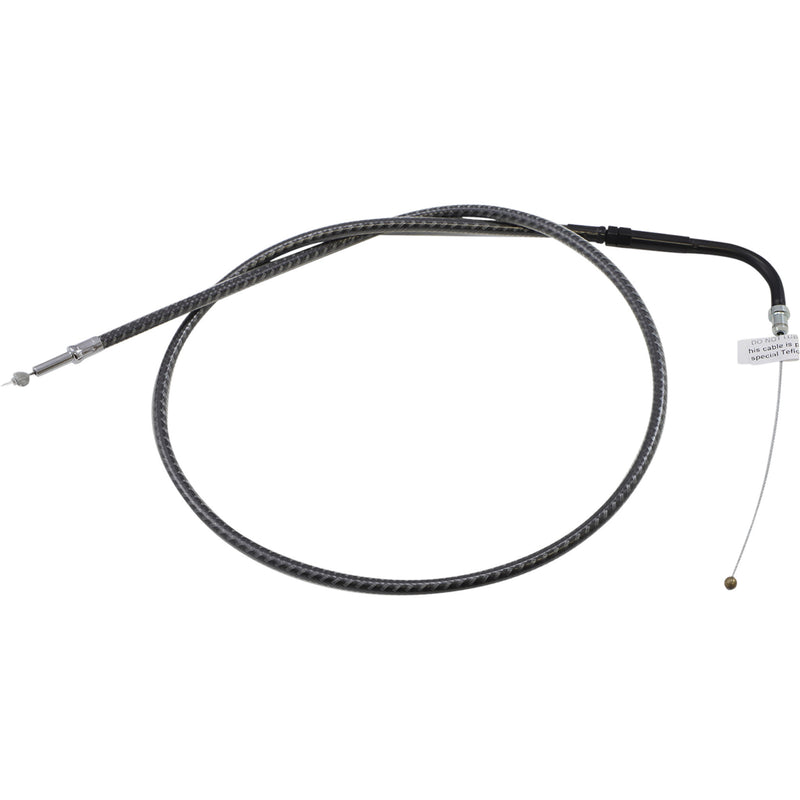 Magnum Shielding Karbonfibr Braided Throttle Idle Cable 32-3/4" - 7319 For Harley Motorcycles 1984-2017