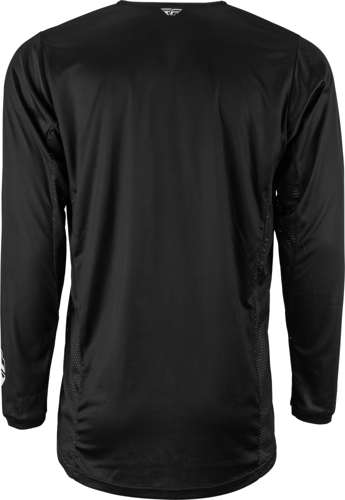 Fly Racing Patrol Jersey Black White LG