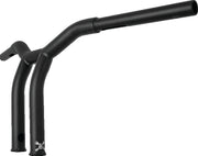 Burly Brand B12-6051SB Dominator Raked Bar 10in - Matte Black - User 1