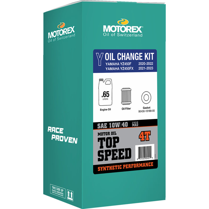 Motorex Oil Change Kit - 311244 Yamaha YZ 450 2020-2023