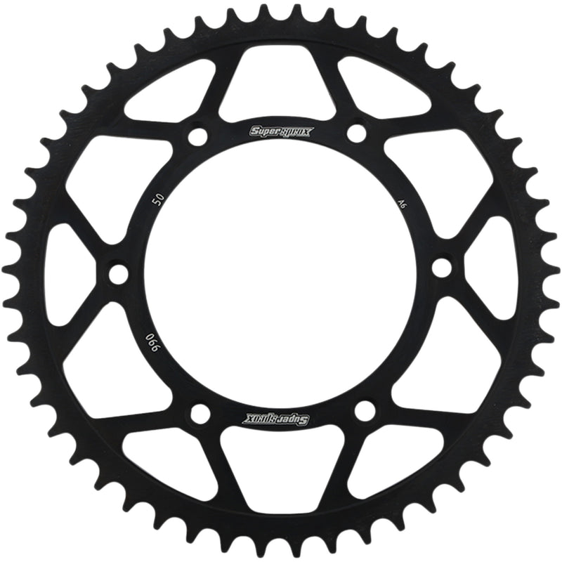 Supersprox Sprocket - RFE-990-50-BLK For Husaberg Dirt Bikes 2004-2008 | KTM 620 Competition / EXC-F 250 2017-2019
