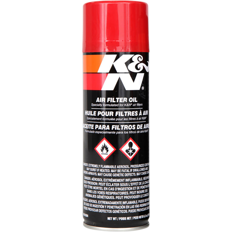 K & N 99-0504 99-0504 Air Filter Oil 6.5 oz. net wt. - aerosol