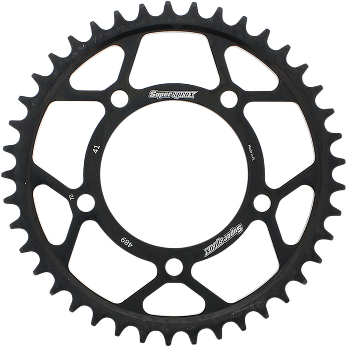 SUPERSPROX 1210-1914 RFE-489-41-BLK Racing Steel Rear Sprocket Rear Sprocket - 41 Tooth