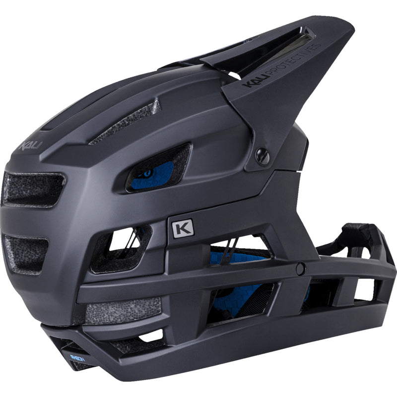 KALI 0153-0003 0211323117 DH Invader Bicycle Helmet DH Invader Helmet - Matte Black - L-2XL
