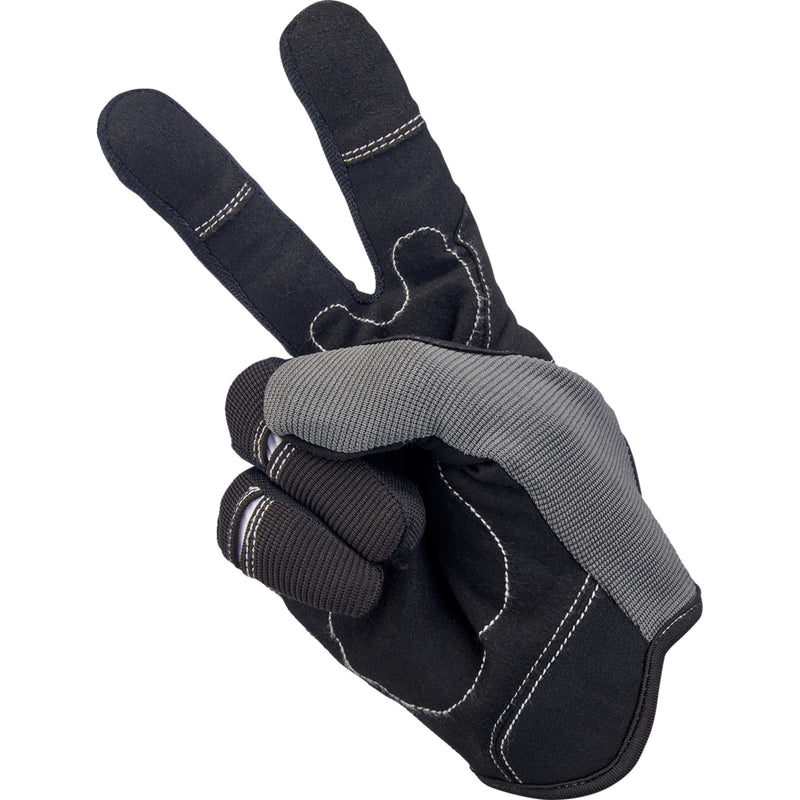 BILTWELL Moto Gloves Gray/Black