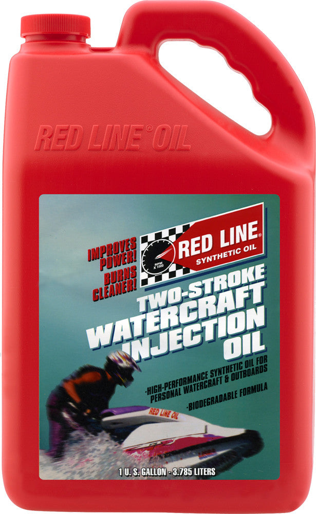 Red Line Watercraft Injection OIL 1GAL - 40705 For Ski-Doo Snowmobiles 2002-2019 | Husqvarna Dirt Bikes 2003-2018 | Kawasaki Dirt Bikes 2002-2018