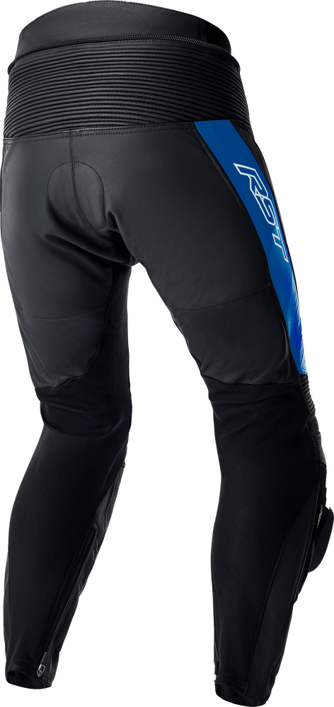 Rst 556-3636336 103636BLU-36 TRACTECH EVO D3O PANTS BLK/BLUE LEATHER XL