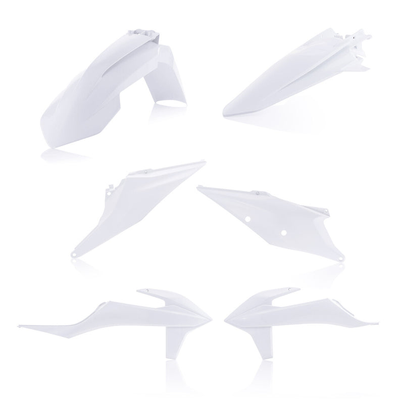 Acerbis Plastic Kit White - 2791566811 KTM Dirt Bikes 2020-2023