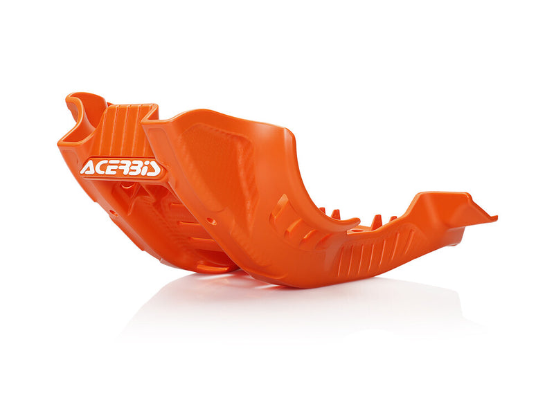 Acerbis Skid Plate Orange White - 2791635321 KTM EXC-F 250 / EXC-F 350 / XCF 350 / XCF 450 2020-2023