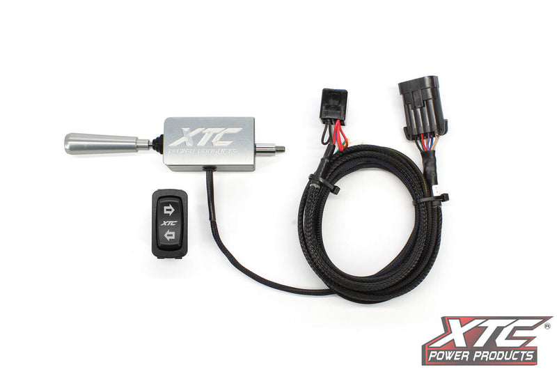 Xtc Power Products Auto Turn Signal Kit With Billet Lever AND Front DRL Lights POL - ATS-L-POL-RBU-DRL Polaris Ranger 2019-2024