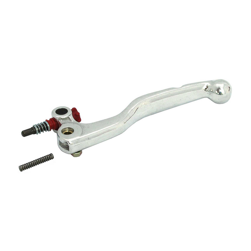 RFX Race Clutch Lever Silver - FXCL 50200 55SV For KTM Dirt Bikes 1998-2013 | Husqvarna Dirt Bikes 2004-2008