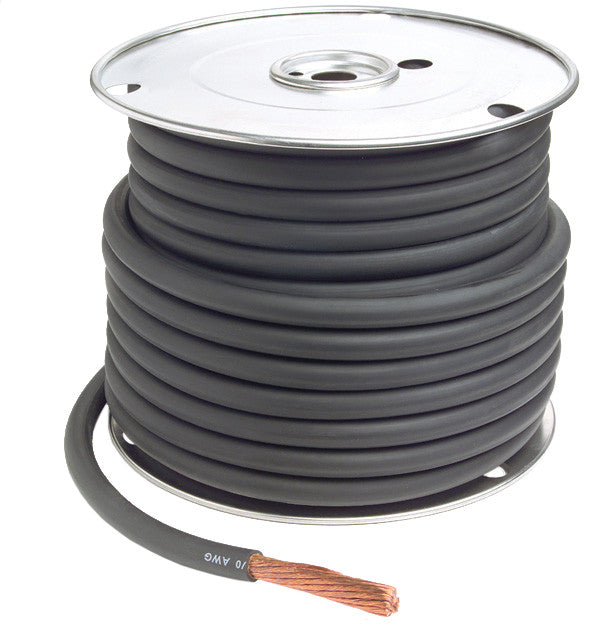 Grote 58-9611BK 82-5722 BATTERY CABLE 6 GA 25' BLACK