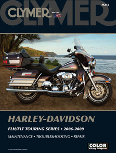 Clymer 27-M252 CM252 REPAIR MANUAL HARLEY FLH/FLT