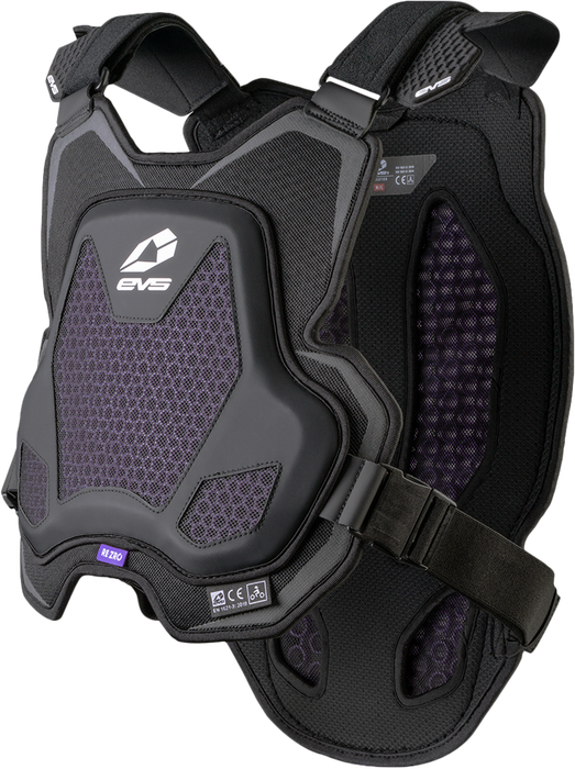 Evs 663-3070 EVO-BK-ML EVO CHEST PROTECTOR W/REZRO BLACK MD/LG