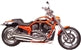 Tab Performance V-ROD Slash Cut Exhaust Pipes (NON-Baffled) Chrome - 111-1020 For Harley -Rod / Screamin Eagle Rod 2007-2010