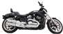 Tab Performance Night Rod, Street Rod, 10th Anniversary Slash Cut Exhaust - 111-1222 For Harley Night Rod Special / Night Rod / Street Rod 2007-2017