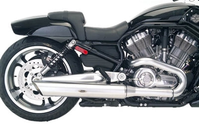 Tab Performance V-ROD Muscle Satin Nickel Pipes - 111-3223 For Harley -Rod Muscle 2009-2017