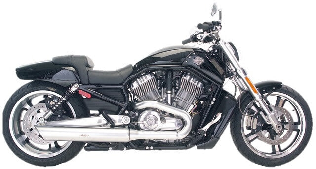 Tab Performance V-ROD Muscle Satin Nickel Pipes - 111-3223 For Harley -Rod Muscle 2009-2017