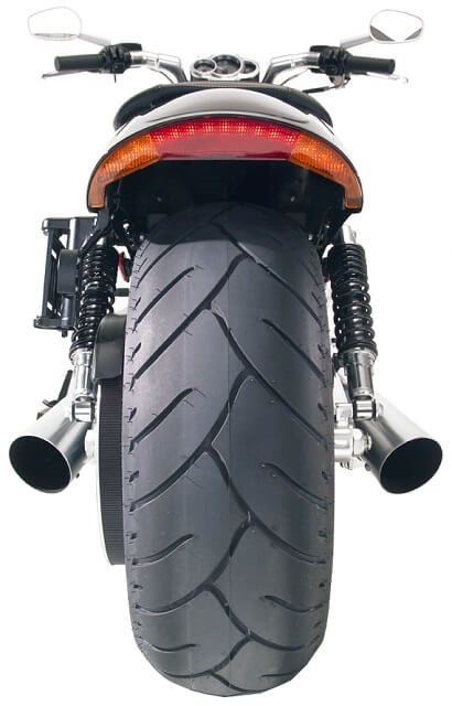 Tab Performance V-ROD Muscle Satin Nickel Pipes - 111-3223 For Harley -Rod Muscle 2009-2017