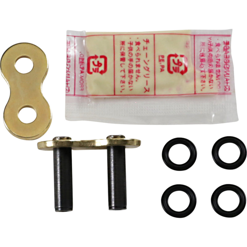 DID 1225-0597 ZJ525VX3G 525 VX3 Connecting Link 525 VX3 - Connecting Link - Rivet - Gold