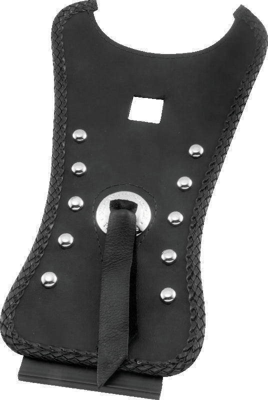 Mustang Motorcycle 93152 Mustang 99-15 Yamaha Road Star 1600/1700 Tank Bib W/studs - Black - Photo - Primary