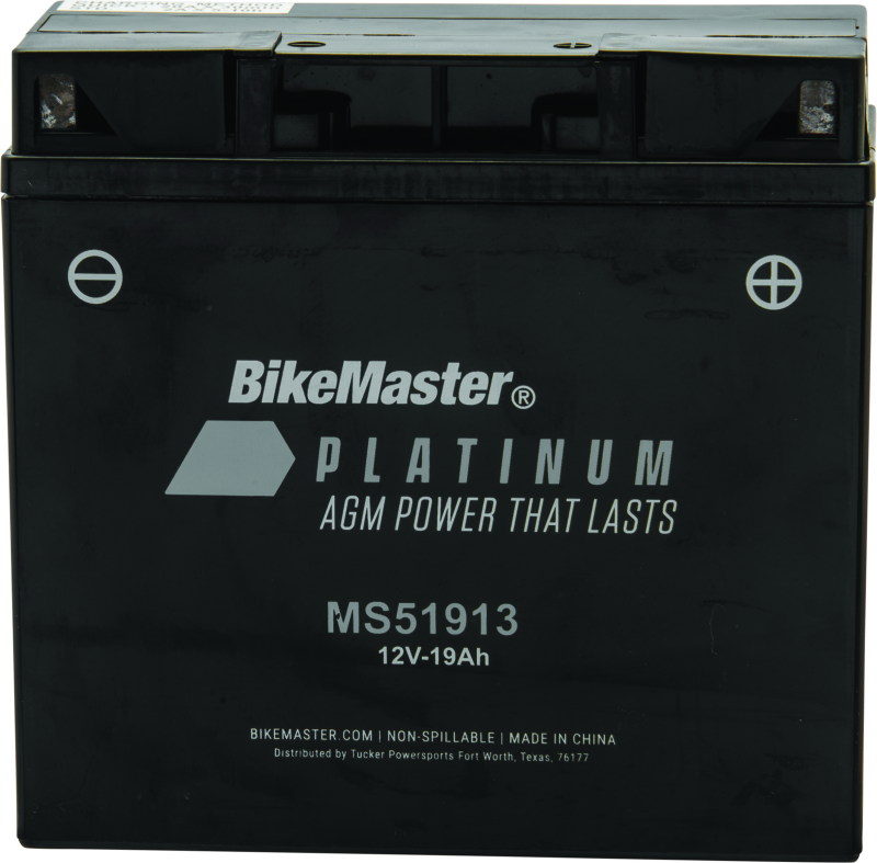 BikeMaster 780754 AGM Battery - MS51913 - Photo - Primary