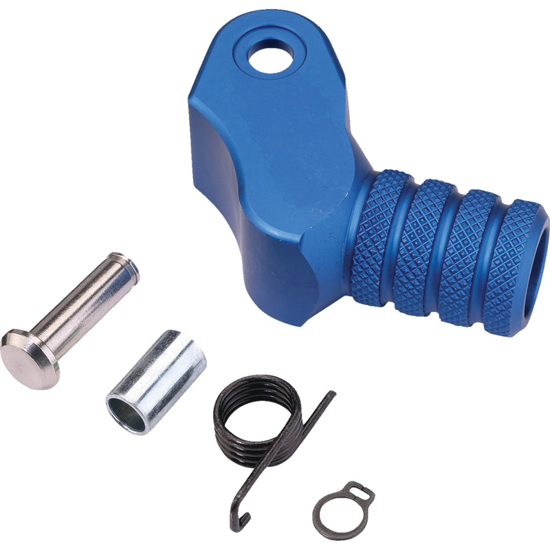 MOOSE OFFROAD 1602-1644 81-0000-10-20 Knurled Shift Tip Knurled Shift Lever Tip - 20 mm - Blue