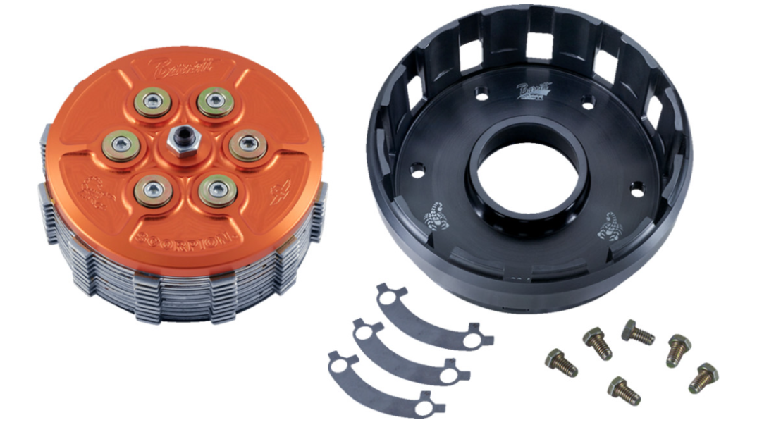 Hu様RIDE×BURTON 2点セット！ 2619 Barnett Scorpion Clutch Assembly - 698-30-60017 For Harley Touring