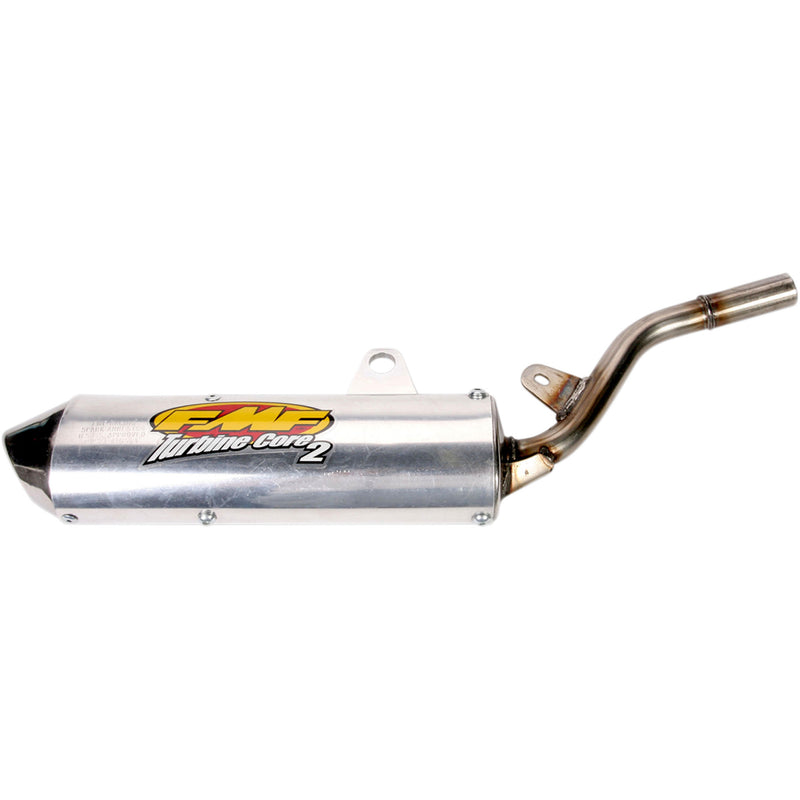 FMF TurbineCore 2 Muffler - 020338 For Kawasaki Dirt Bikes 1998-2025 | Suzuki RM 100 2003-2004