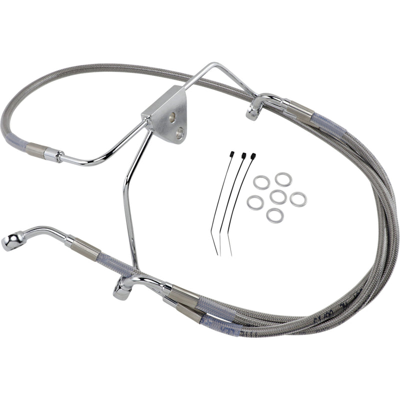 Drag Specialties Brake Line For Harley Touring 1996-2007