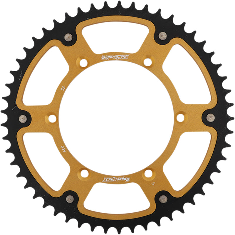 Supersprox Sprocket - RST-460-53-GLD For Kawasaki Dirt Bikes 1982-2022 | Suzuki RMZ 250 2004-2006