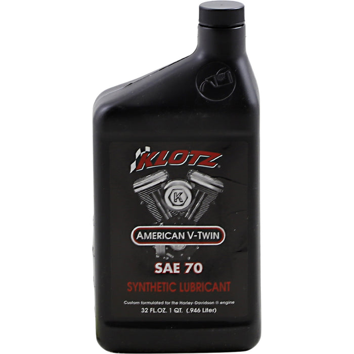 KLOTZ OIL KH-70 KH-70 V-Twin Synthetic Straight Weight Motor Oil V Twin Synthetic Oil - 70W - 1 U.S. quart