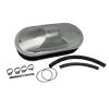 Tab Performance V-ROD Slash Cut Exhaust Pipes (NON-Baffled) Chrome - 111-1020 For Harley -Rod / Screamin Eagle Rod 2007-2010
