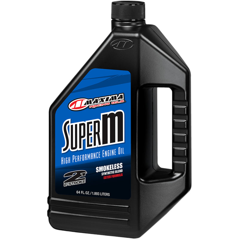 MAXIMA RACING OIL 20964 20964 Super M Synthetic Blend Premix 2T Engine Oil Super M Premix 2T Oil - 64 U.S. fl oz.