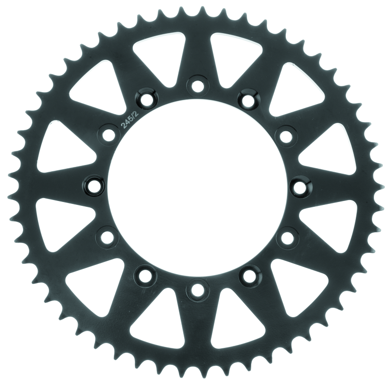 BikeMaster 965117 Honda Rear Steel Sprocket 520 53T - Black - Photo - Primary