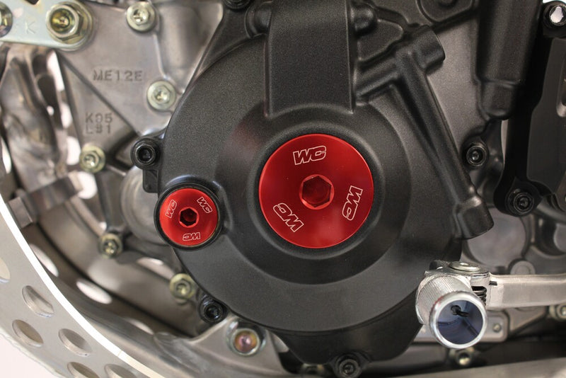 Works Engine Plug RED - 24-492 Honda CRF450R / CRF450RX / CRF450RWE / CRF450X 2017-2021