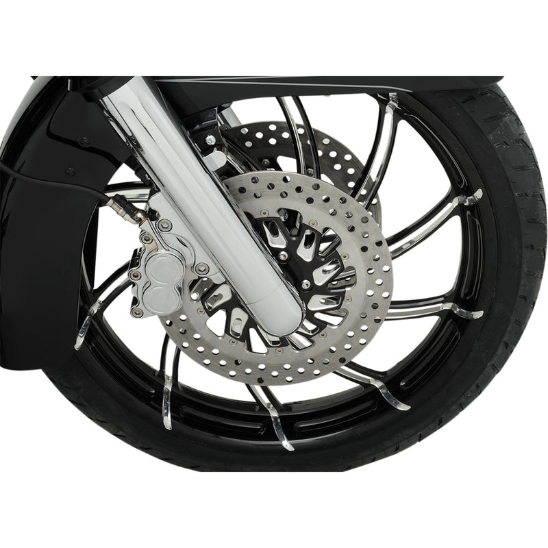 Performance Machine (pm) Supra Brake Rotor - 0133-1800SUPRS-BMP For Harley Motorcycles 2006-2019
