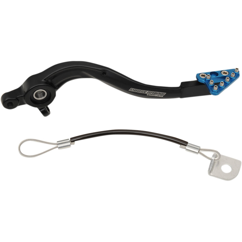 MOOSE OFFROAD 1610-0555 82-0766-21-20 Brake Pedal blue - husqvarna
