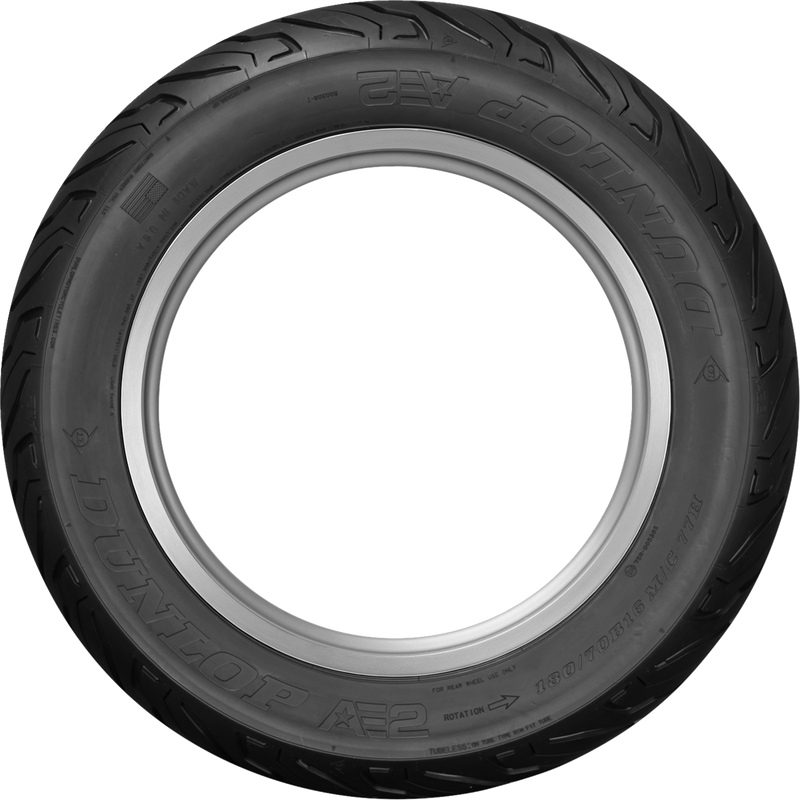 DUNLOP 0306-0994 45252475 AE2 Tire Tire - AE2 - Rear - 180/70B16 - 77H