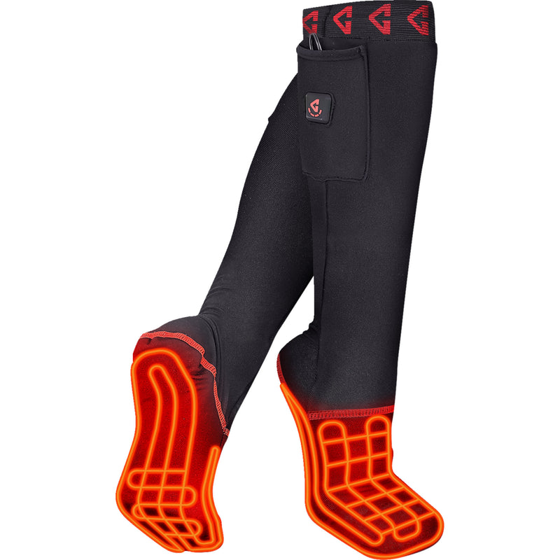 GERBING HEATED CLOTHING 3431-0863 GER-SKLN-7V-L-XL 7V Battery Heated Sock Liner large/xl