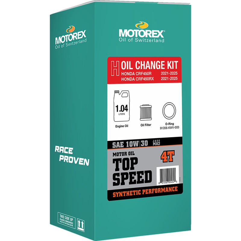 Motorex Oil Change Kit - 311250 Honda CRF450R / CRF450RX / CRF450R 50th Anniversary Edition 2021-2026