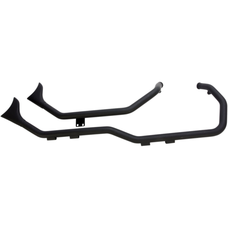 Paughco Fishtail Duals 2-Into-2 Exhaust System - 7194SBSB For Harley Sportster 2014-2020
