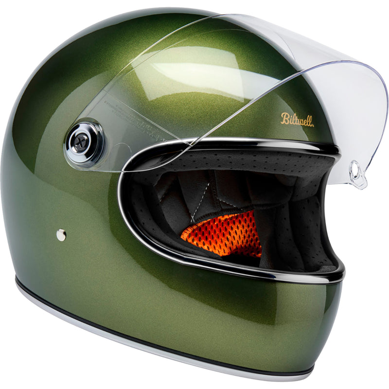 BILTWELL Gringo S Helmet Metallic - Dart Green