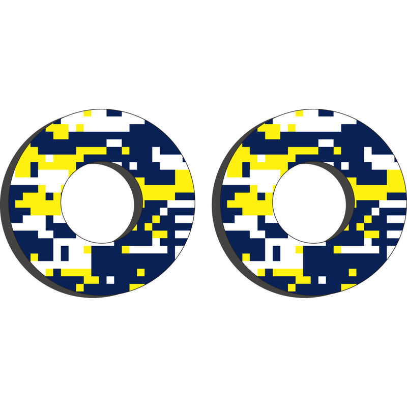 FACTORY EFFEX 0630-2413 22-67600 Grip Donuts husqvarna blue/yellow
